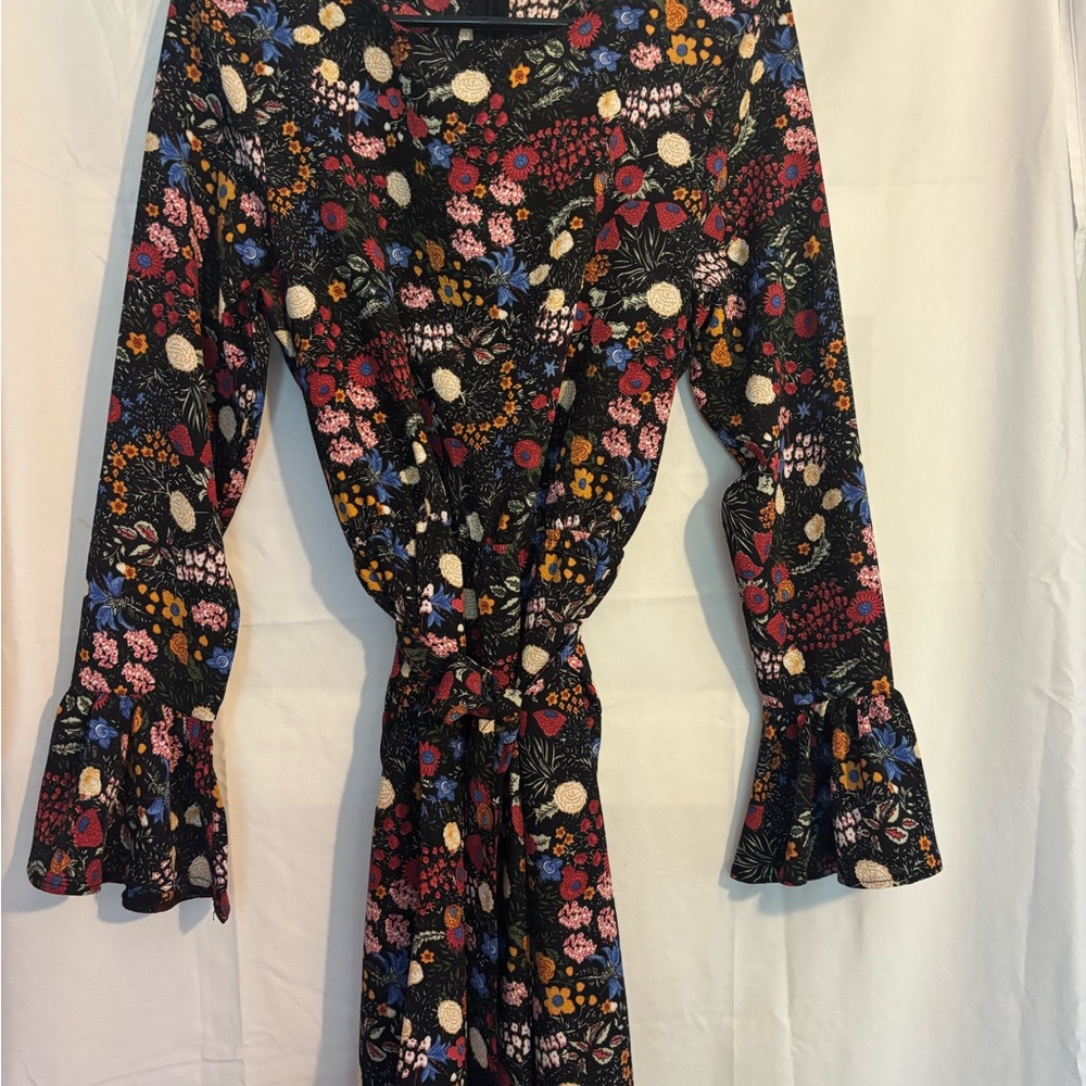 Parisian Works Multicolor Floral Dress